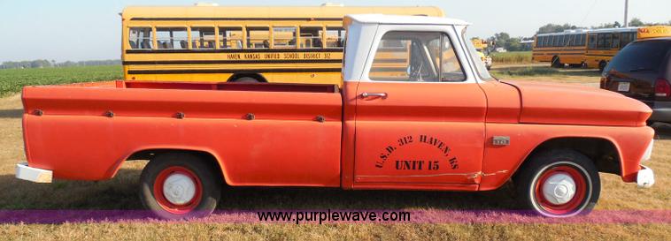 image for item I3320 1966 Chevrolet C10 pickup truck