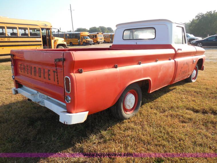 image for item I3320 1966 Chevrolet C10 pickup truck