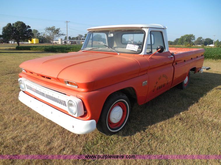 image for item I3320 1966 Chevrolet C10 pickup truck