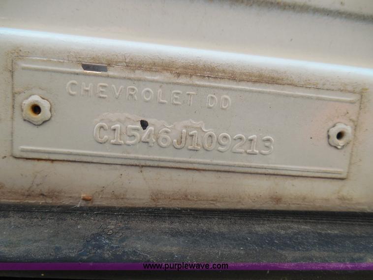 image for item I3320 1966 Chevrolet C10 pickup truck