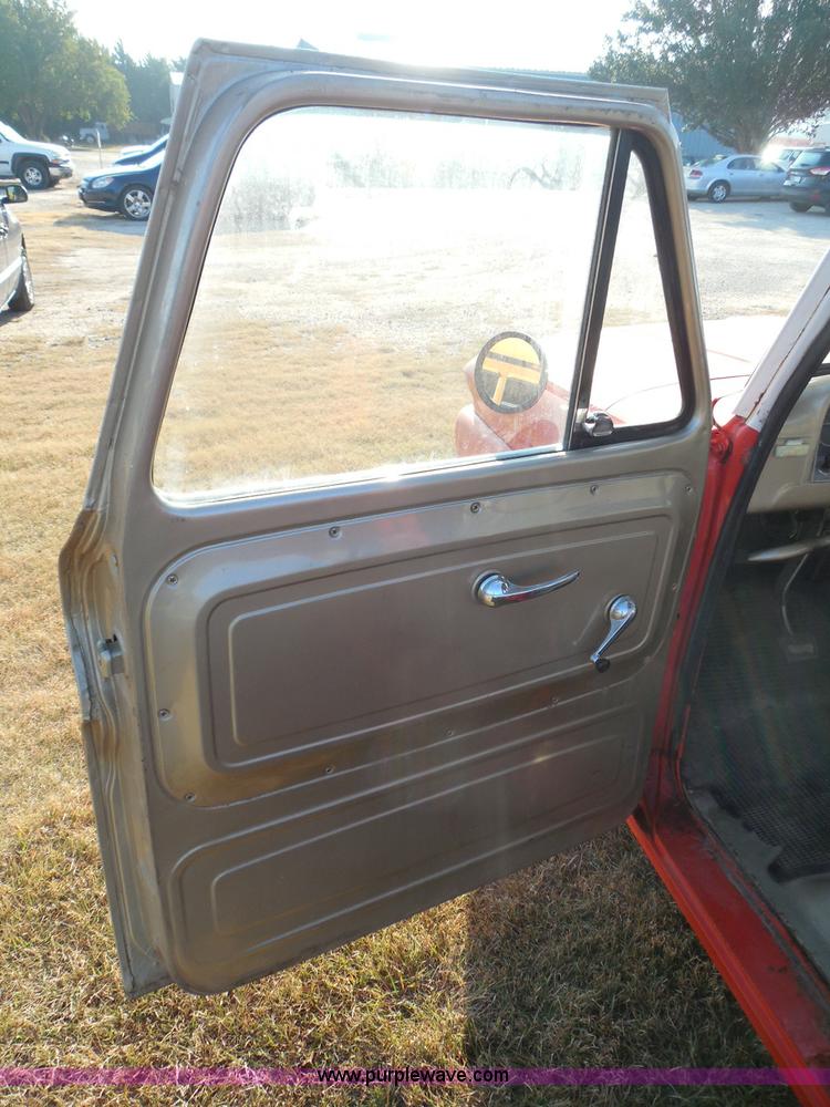 image for item I3320 1966 Chevrolet C10 pickup truck