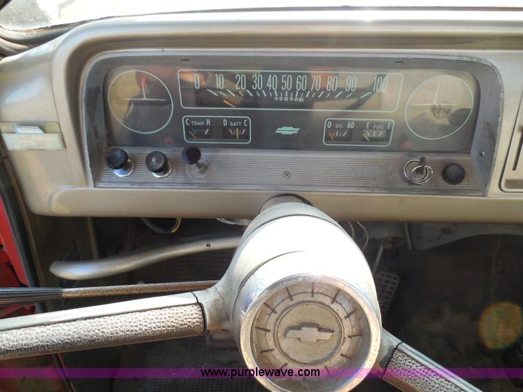 image for item I3320 1966 Chevrolet C10 pickup truck