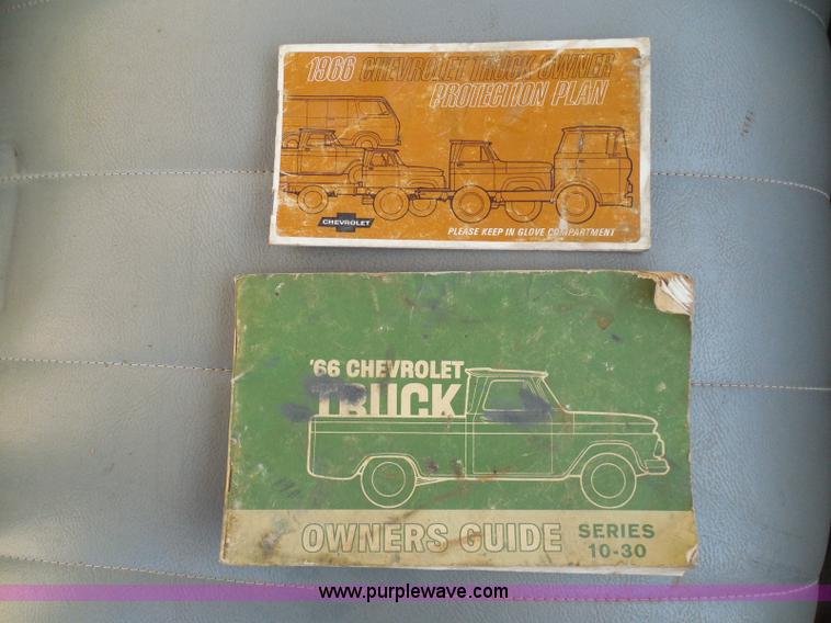 image for item I3320 1966 Chevrolet C10 pickup truck