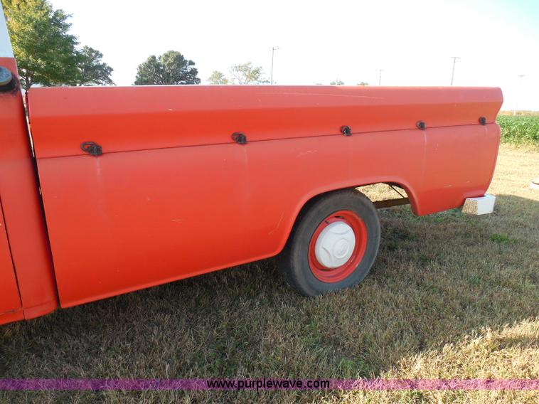 image for item I3320 1966 Chevrolet C10 pickup truck