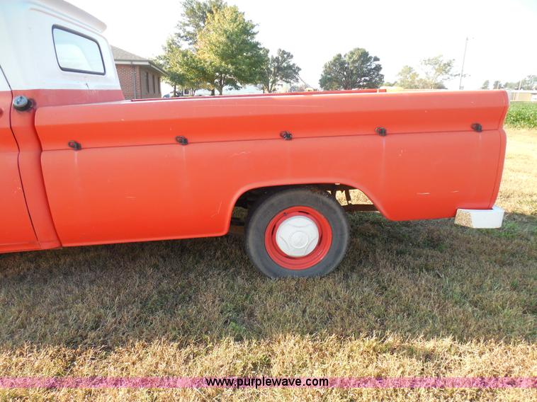 image for item I3320 1966 Chevrolet C10 pickup truck