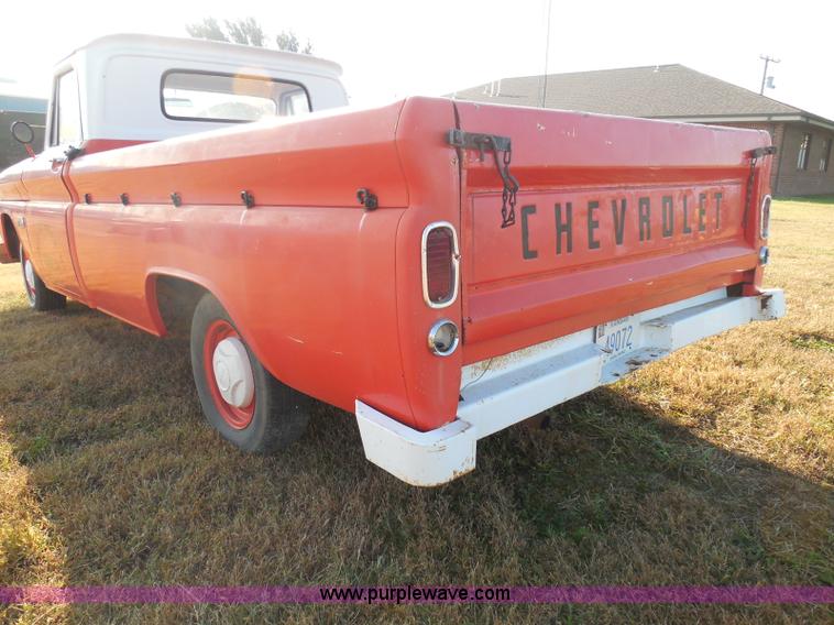 image for item I3320 1966 Chevrolet C10 pickup truck