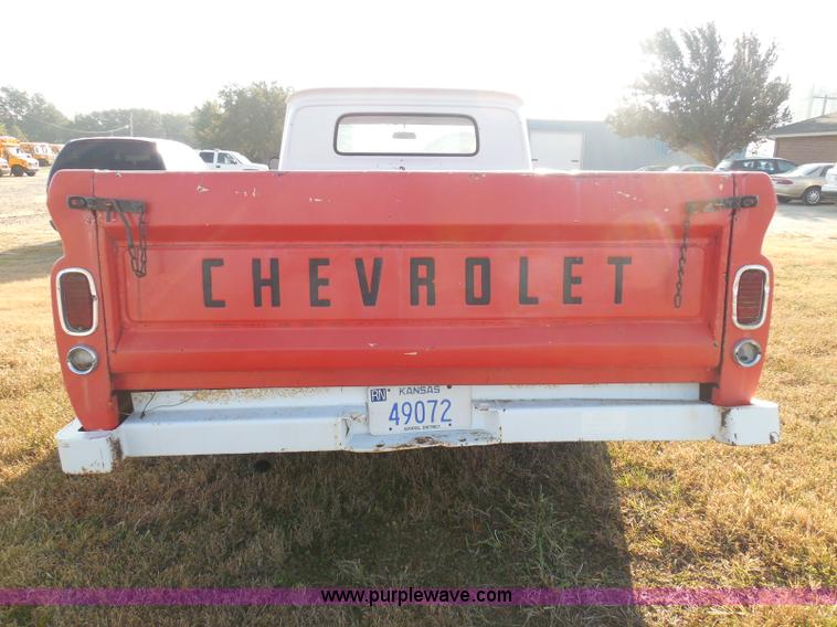 image for item I3320 1966 Chevrolet C10 pickup truck