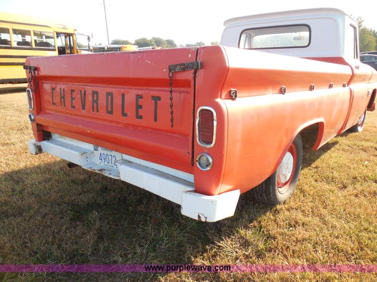 image for item I3320 1966 Chevrolet C10 pickup truck