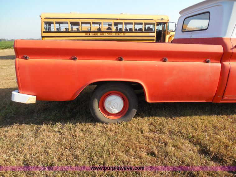 image for item I3320 1966 Chevrolet C10 pickup truck