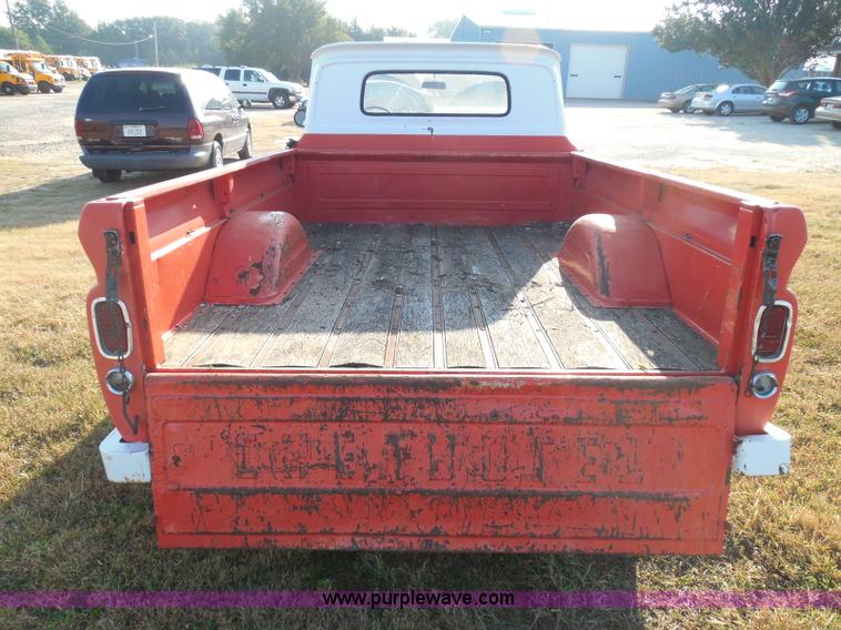 image for item I3320 1966 Chevrolet C10 pickup truck