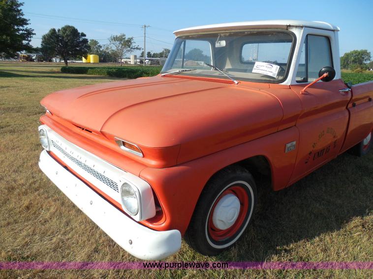 image for item I3320 1966 Chevrolet C10 pickup truck