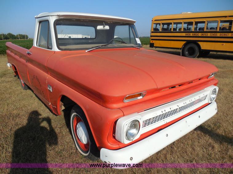 image for item I3320 1966 Chevrolet C10 pickup truck
