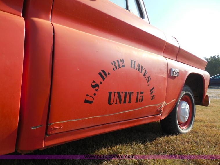 image for item I3320 1966 Chevrolet C10 pickup truck