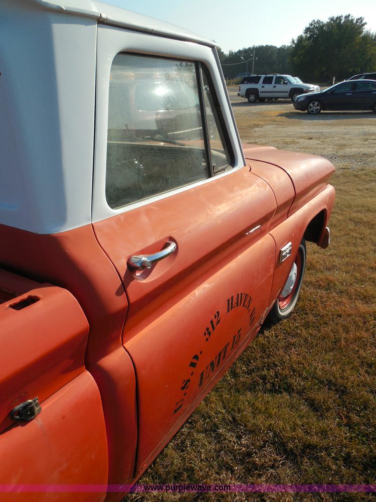image for item I3320 1966 Chevrolet C10 pickup truck