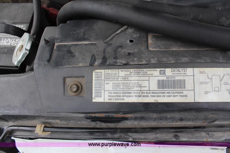 image for item I5847 2002 Chevrolet Blazer LS SUV