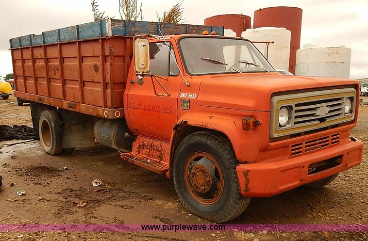 image for item J3081 1975 Chevrolet C60 grain truck