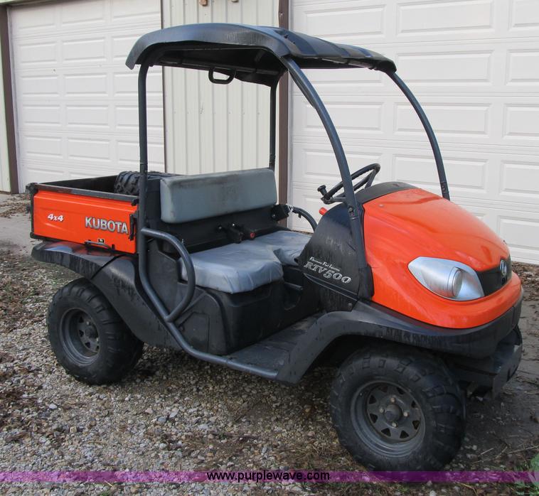 image for item Z9135 2008 Kubota RTV500 utility vehicle