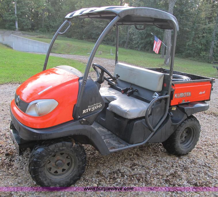 image for item Z9135 2008 Kubota RTV500 utility vehicle