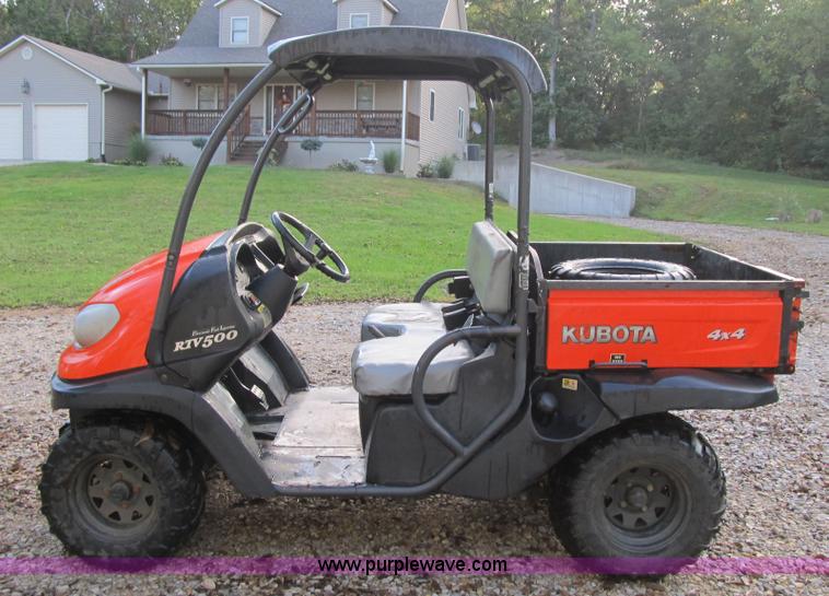 image for item Z9135 2008 Kubota RTV500 utility vehicle
