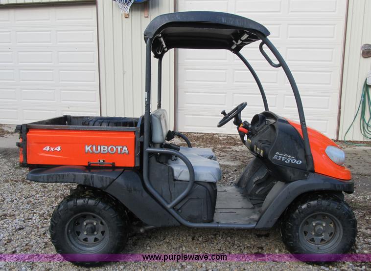 image for item Z9135 2008 Kubota RTV500 utility vehicle