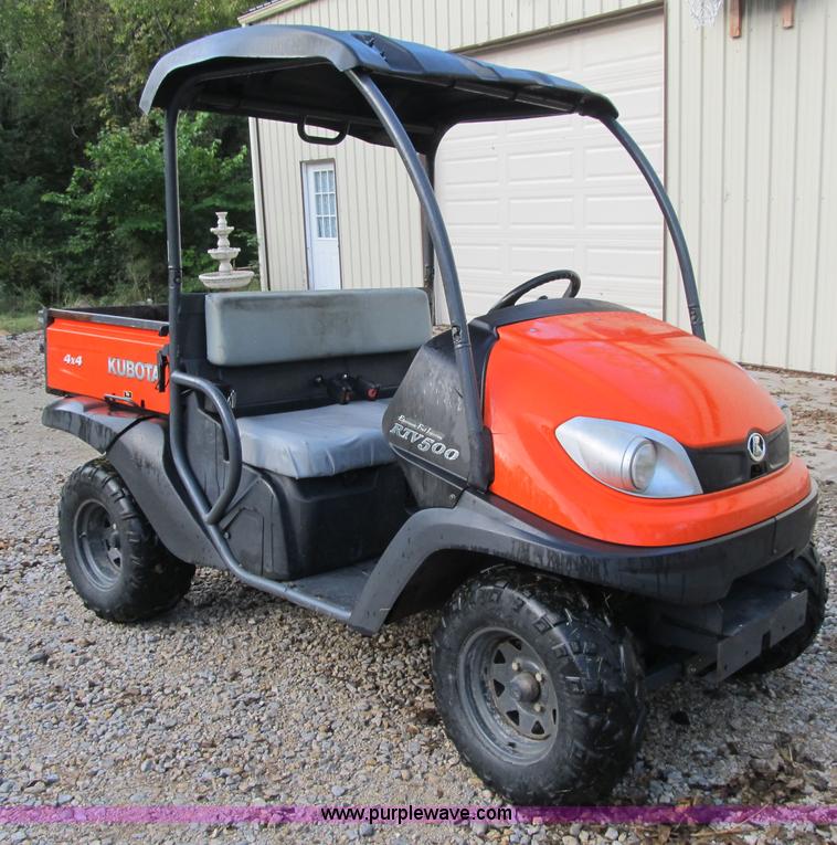 image for item Z9135 2008 Kubota RTV500 utility vehicle
