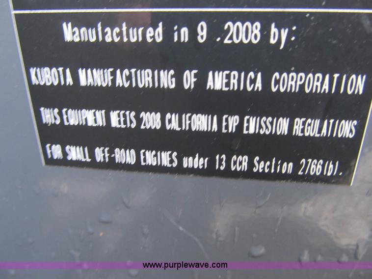 image for item Z9135 2008 Kubota RTV500 utility vehicle