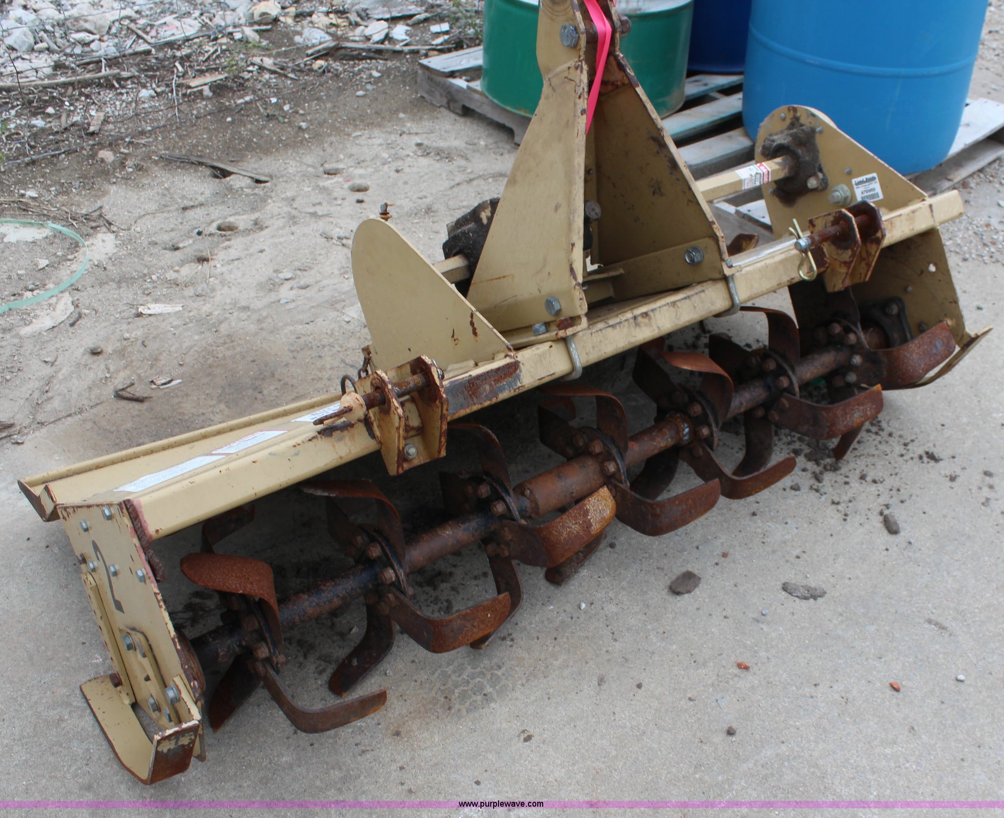 Land Pride 1558 tiller in Paola, KS Item I5833 sold Purple Wave