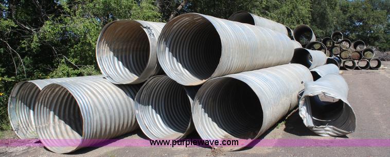 image for item AV9481 Assorted steel culverts and clamp bands