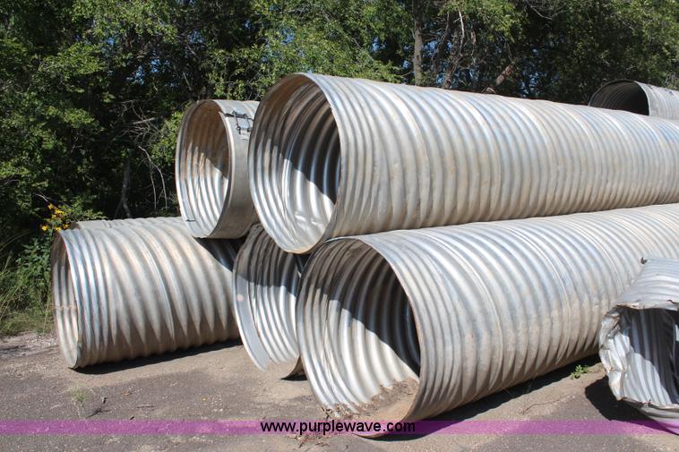 image for item AV9481 Assorted steel culverts and clamp bands