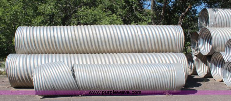 image for item AV9481 Assorted steel culverts and clamp bands