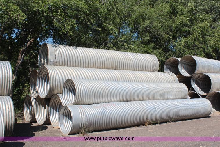 image for item AV9481 Assorted steel culverts and clamp bands