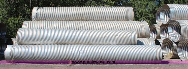 image for item AV9481 Assorted steel culverts and clamp bands