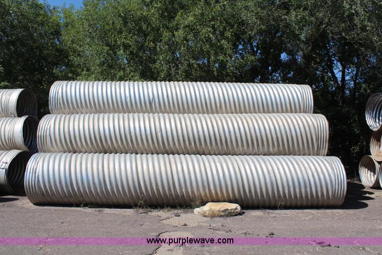 image for item AV9481 Assorted steel culverts and clamp bands