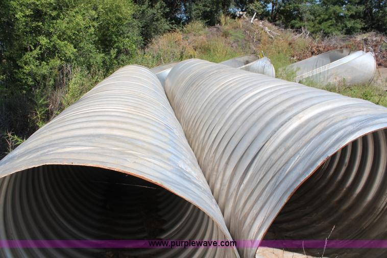 image for item AV9481 Assorted steel culverts and clamp bands