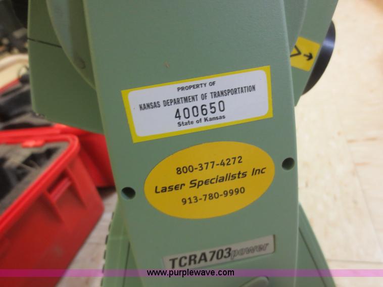 image for item AZ9167 2006 Leica Geosystems TCRA703 Ultra surveying equipment