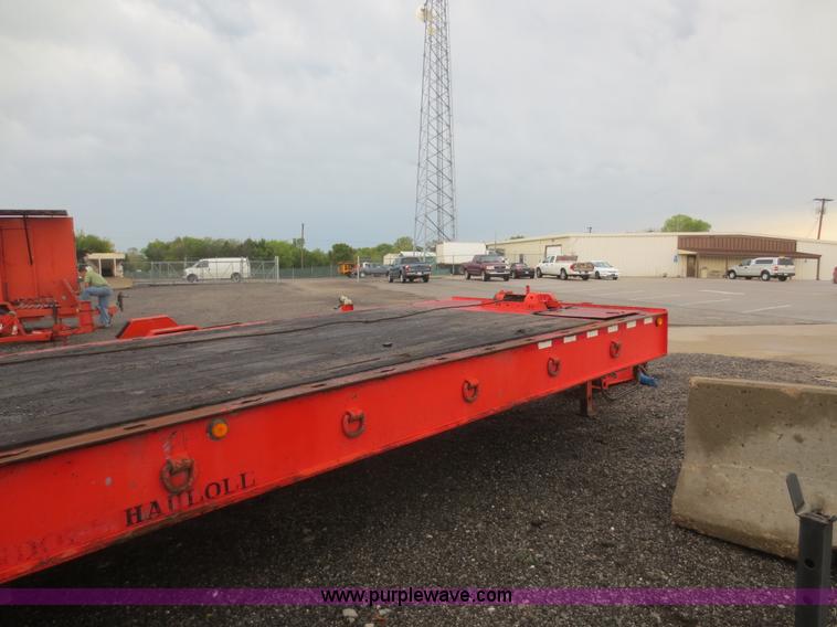 image for item AZ9173 1988 Landoll 345-31 tilt deck equipment trailer