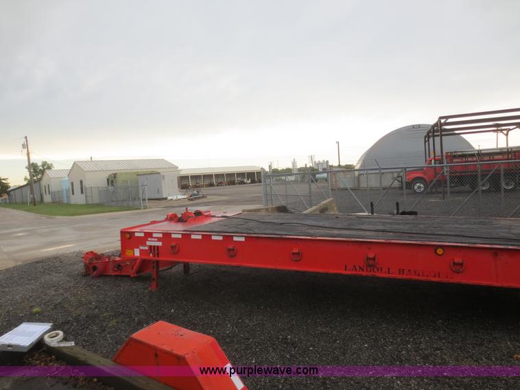 image for item AZ9173 1988 Landoll 345-31 tilt deck equipment trailer