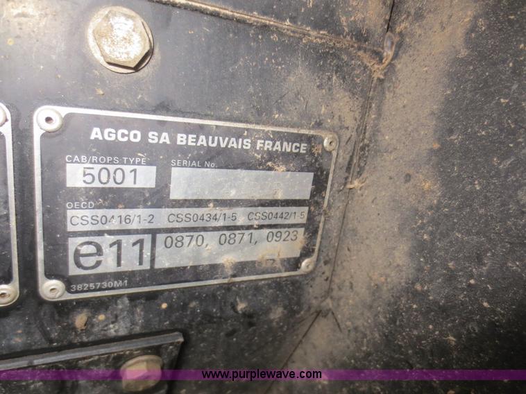 image for item D2162 2003 Massey Ferguson 4345 tractor