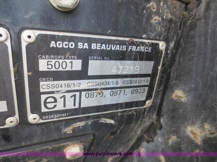 image for item D2163 2003 Massey Ferguson 4345 tractor