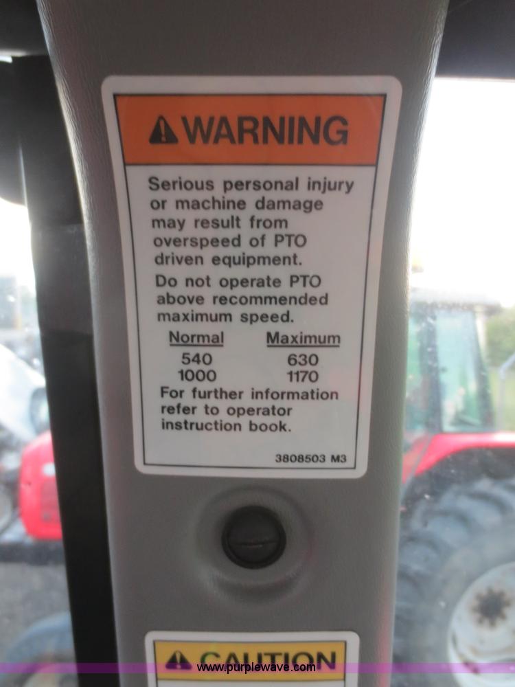 image for item D2163 2003 Massey Ferguson 4345 tractor