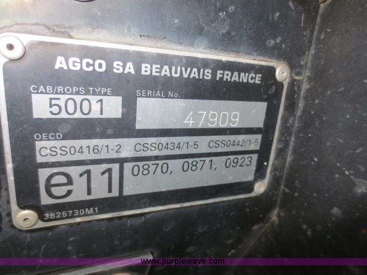 image for item D2164 2003 Massey Ferguson 4345 tractor