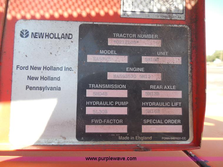 image for item E7949 1995 New Holland 6640 tractor