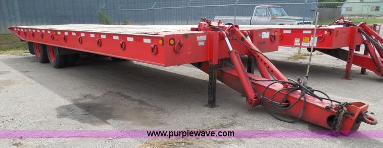 image for item E7958 1998 Landoll 345-31 tilt deck equipment trailer