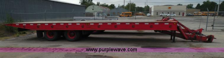 image for item E7958 1998 Landoll 345-31 tilt deck equipment trailer