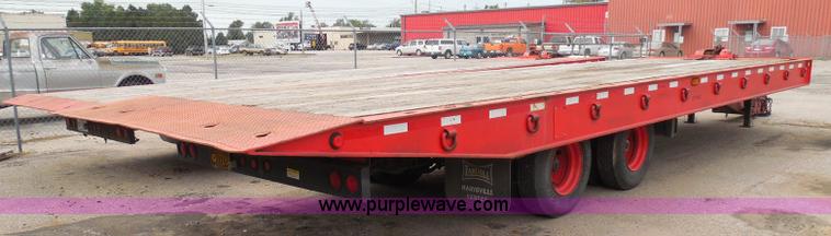 image for item E7958 1998 Landoll 345-31 tilt deck equipment trailer