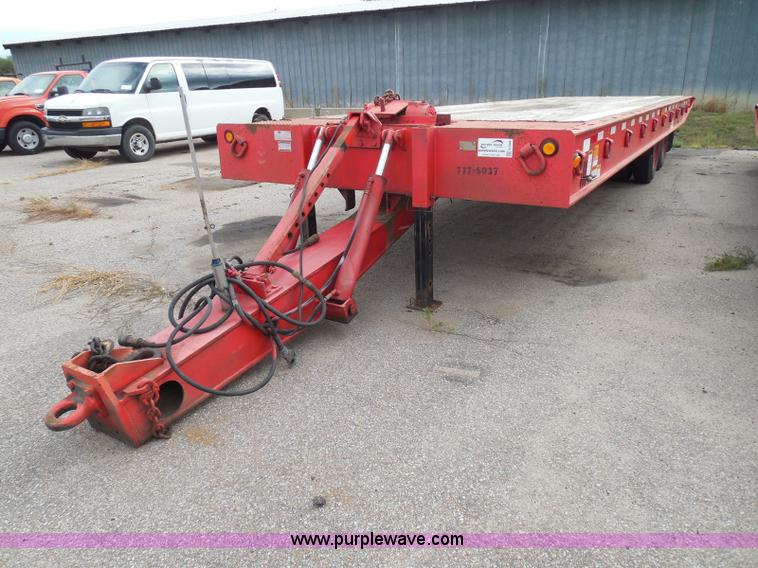 image for item E7958 1998 Landoll 345-31 tilt deck equipment trailer