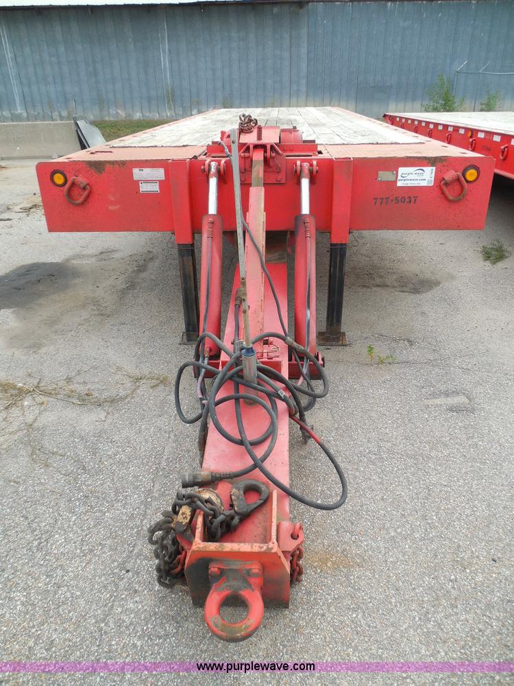 image for item E7958 1998 Landoll 345-31 tilt deck equipment trailer