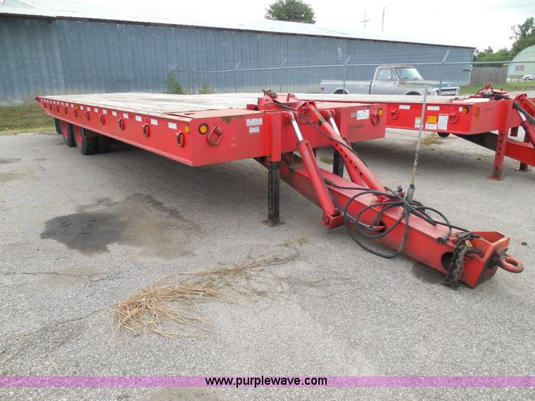 image for item E7958 1998 Landoll 345-31 tilt deck equipment trailer