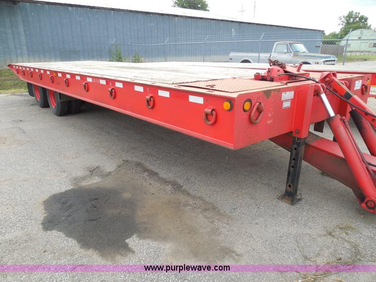 image for item E7958 1998 Landoll 345-31 tilt deck equipment trailer