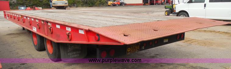 image for item E7958 1998 Landoll 345-31 tilt deck equipment trailer